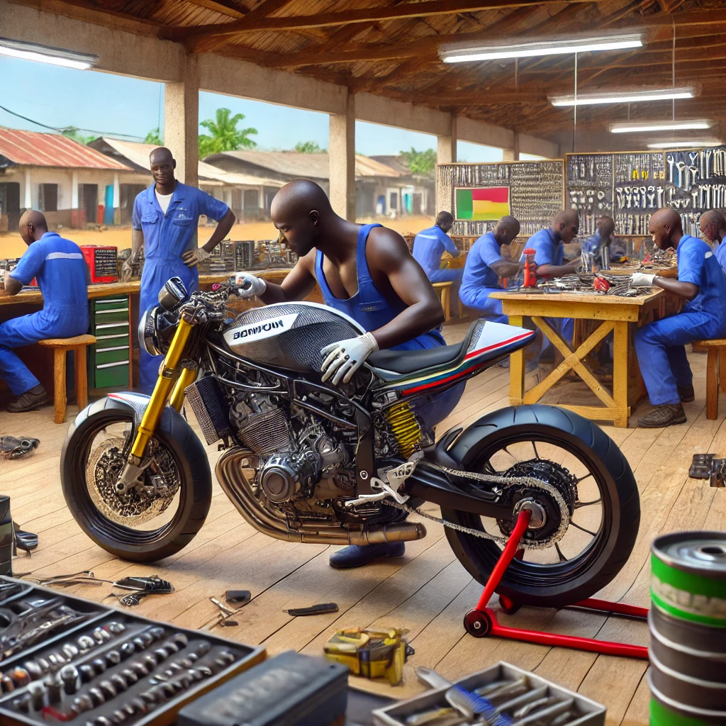 Customisation d'une moto moderne